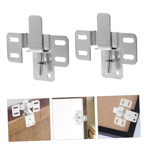 Image of DOITOOL 6pcs Adjustable Picture Hangers Heavy-Duty Wall Hooks for Large Frames Hardware Versatile Hanging Brackets for Home Decor Easy Installation for Art Displays