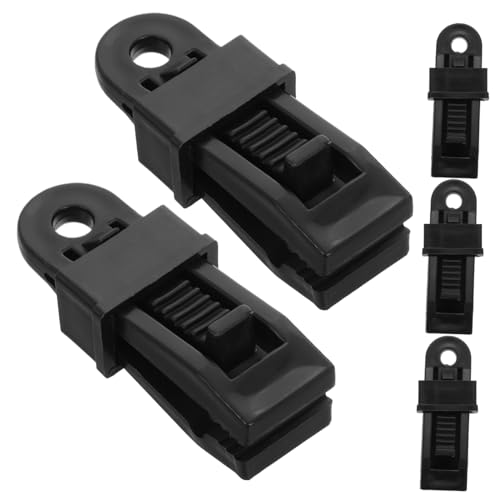 FOYTOKI Tent Clamps Heavy Duty Lock Grip Set 5 Pack Outdoor Camping Car Cover Tarp Clips