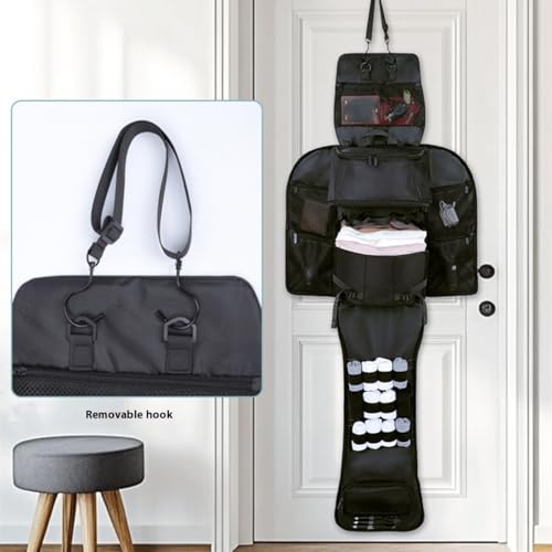 Travel Backpack With Multiple Compartments,Expandable Storage Backpack,Waterproof, Large-Capacity Travel Storage4