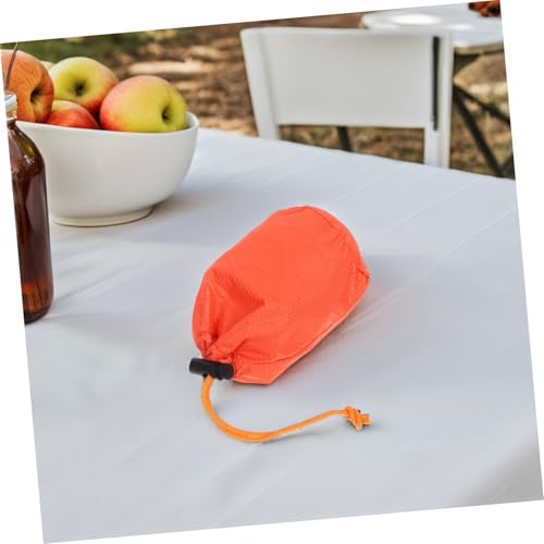 Funda de almacenamiento para bolsa de dormir 2 piezas mini compresora con cordón de nylon miniatura 6