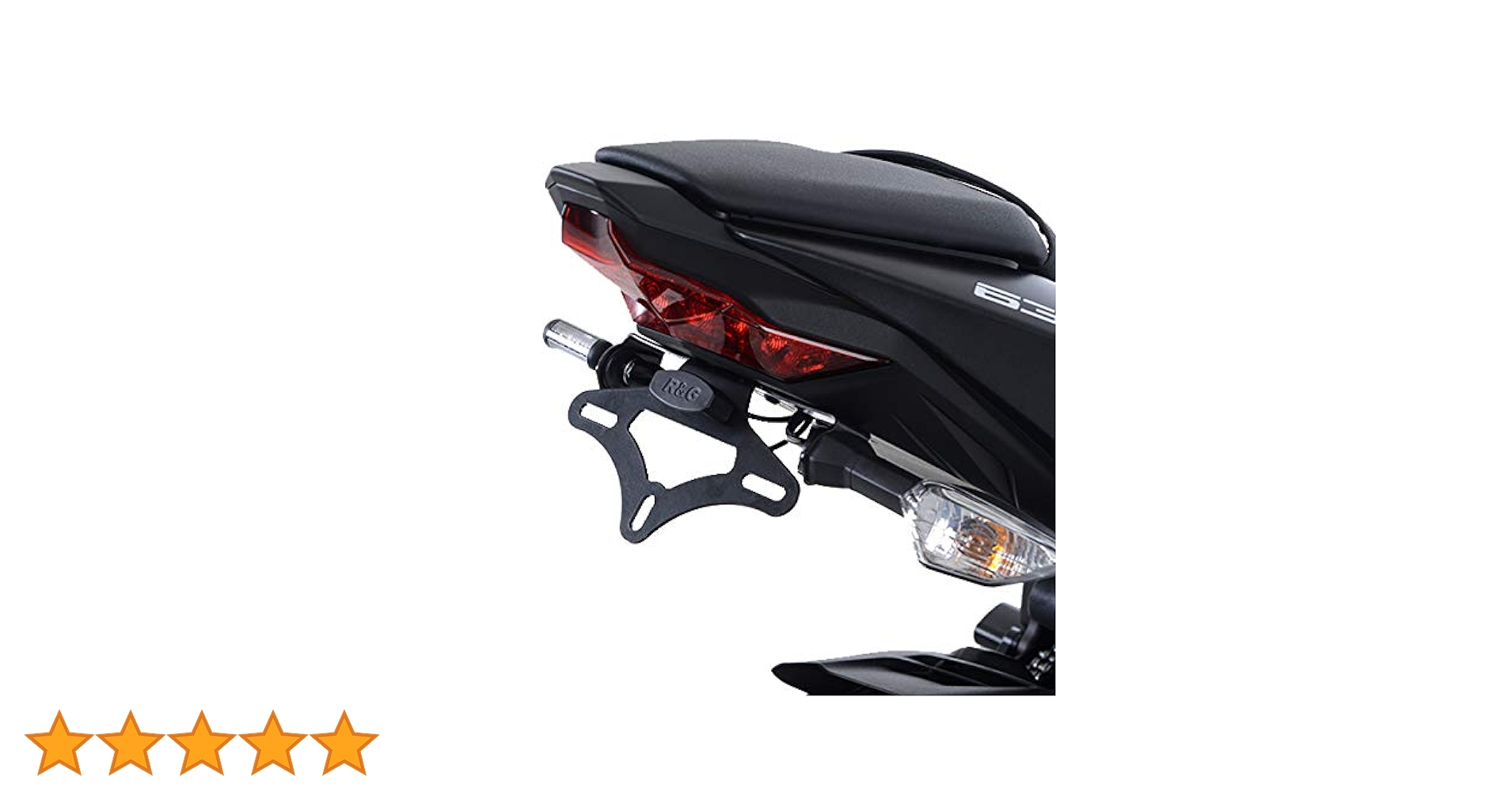 アクセサリー R Amazon | R&G(アールアンドジー) フェンダーレスキット ブラック