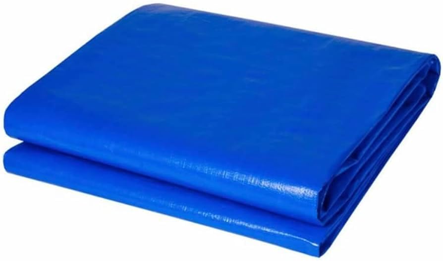 VG TARP 100% Waterproof Heavy Duty Tarpaulin Sheet | Extra Strong, Eyelets, UV Resistant | Tirpal, Tarpal, Tadpatri | UV Treated Rain, Roof, Shed Protection Multipurpose Cover, Blue Silver, 15X18-picture-14