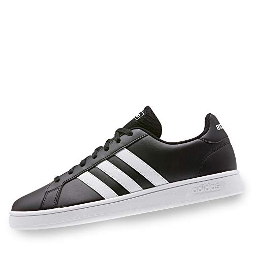 adidas Homme Grand Court Base Chaussure de football, Negbás Ftw Bla Ftw Bla, 32 EU