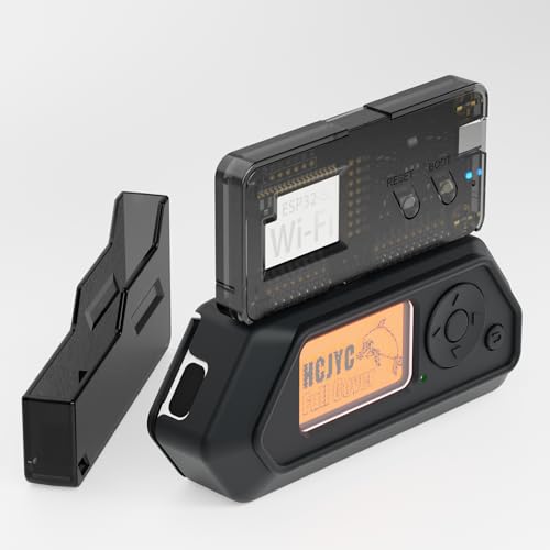 Juego de funda protectora 4 en 1 para dispositivo Flipper Zero y Wi-Fi Dev Board V1 ESP32-S2, juego de accesorios para Flipper Zero WiFi Dev Board (negro)