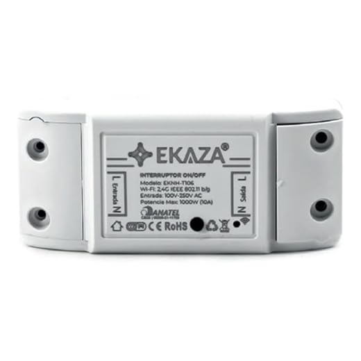 Interruptor Inteligente Ekaza Wi-fi Automação Residencial Baisec