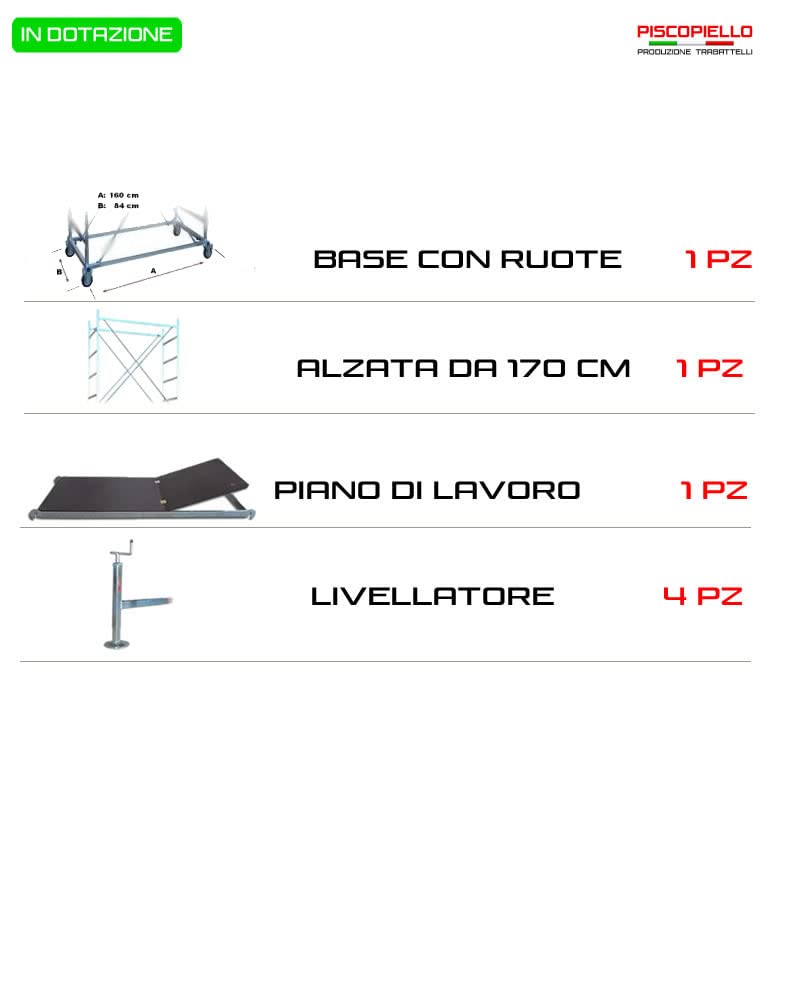 Andamio Real Plus 3,80 m Trabajo