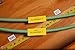 Brady HX-2000-3-YL PermaSleeve Wire Marking Sleeves, 3.165" Height, 3" Width, Polyolefin (B-7642) Yellow (Roll of 100)
