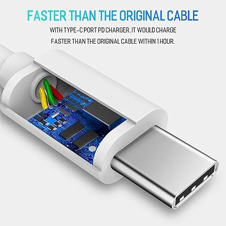 Image of Original 30W Ultra Fast Type C to C USB Cable for vivo X90 Pro+ /X 90 USB Cable Original Like | Data Sync Cable | Rapid Quick Dash Fast Charging Cable | Charger Cable | Type-C to USB-A Cable (fast73)