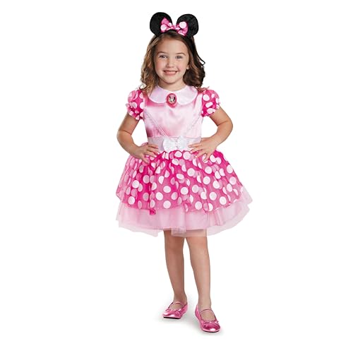 Disney Minnie Mouse Classic Tutu Girls' Costume, Pink