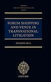 Forum Shopping and Venue in Transnational Litigation