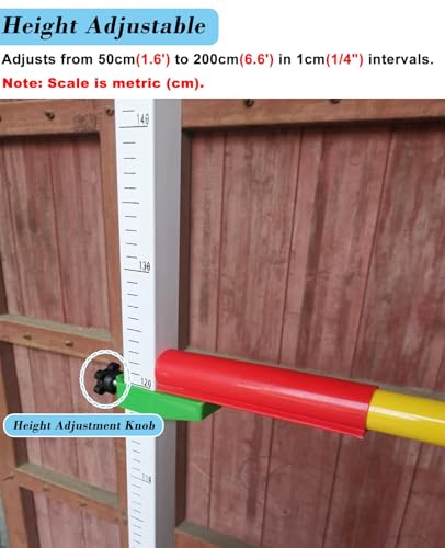 image for Innovz Portable Training High Jump Stand 50-200 cm, Steel Competition 