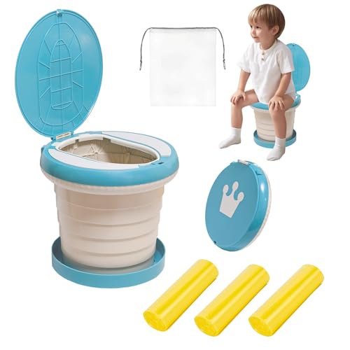 Image of Portable Potty for Toddler,Travel Potty Seat for Toddler,Travel Toilet Kids