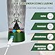 Shaker Elektrisch Protein Shaker mit Pulverfach 650ML SOARFLY Protein Mixer Shaker USB Wiederaufladbar,Elektrischer Shaker für Potein Pulver und Milchshake,Elektrischer Eiweiß Shaker,BPA-frei,Olivgrün