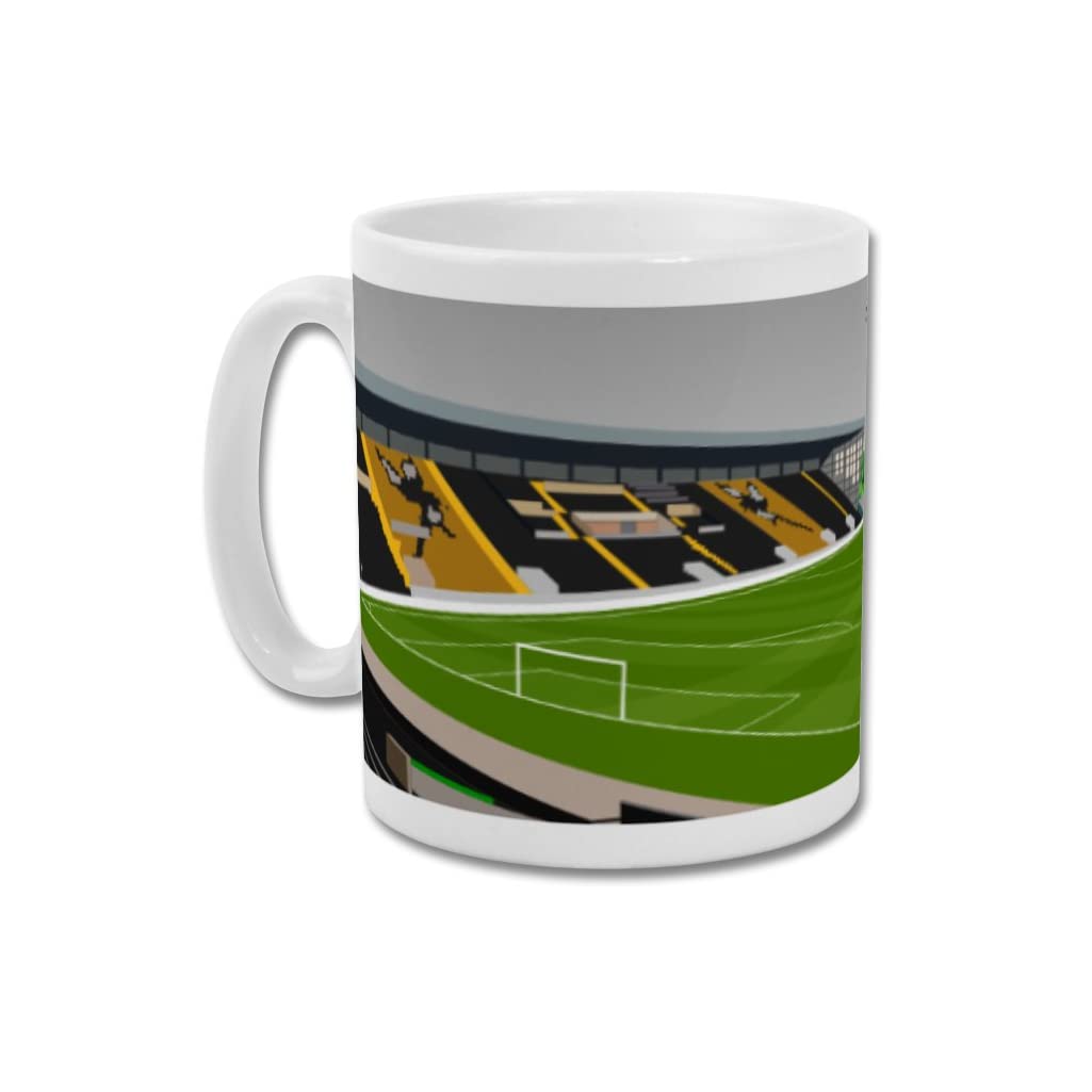 GroundDesigns Notts County Mug Meadow Lane Stadium Football Gift