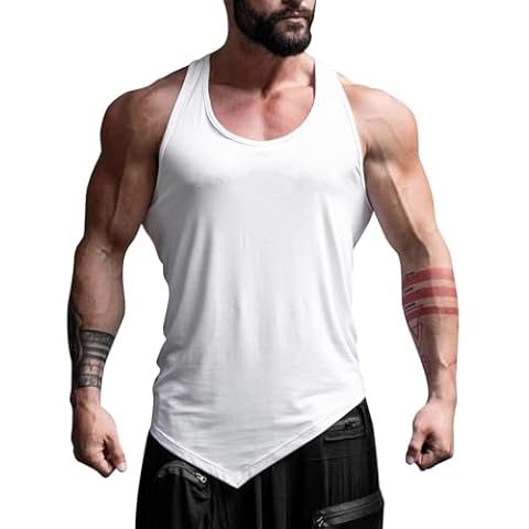 Débardeur noir en coton pour homme - Generic Cover