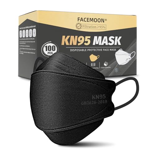 Facemoon Kn95 Face Mask Disposable Adults cover