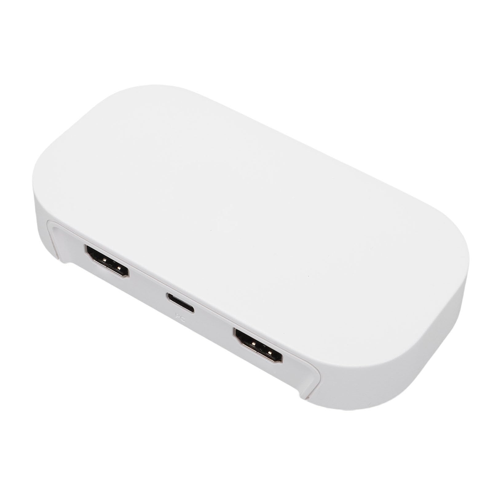 Diyeeni Tarjeta de Captura de Video, USB 3.2 Gen1 Tipo C 4K 60Hz Bypass Grabación 2K 30Hz, Plug and Play sin Alimentación Externa, con Adaptador Tipo C, para Juegos Streaming DSLR