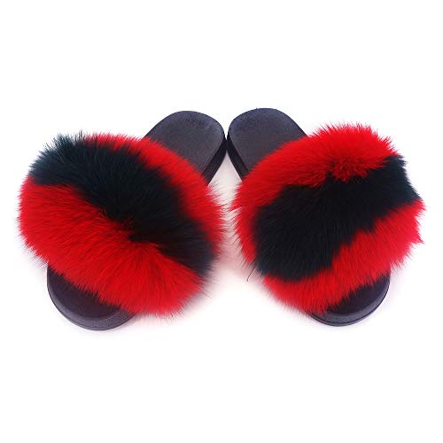 Manka vesa women winter real fox fur feather vegan leat…