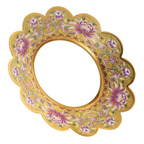 Happyyami 合金?琅彩蓮花香炉囲 寸珍珠金 お香立て 防灰托盤 仏壇用 お香灰こぼれ防止 インセンスホルダー 燃焼 長持ち仕様