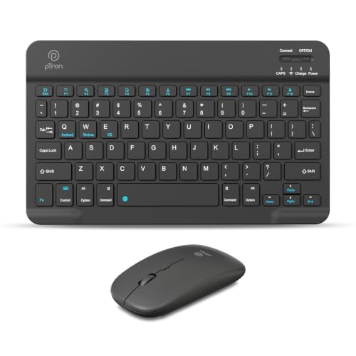 pTron Keyvo KW4 Mini Bluetooth Keyboard & Mouse Combo - Image 2