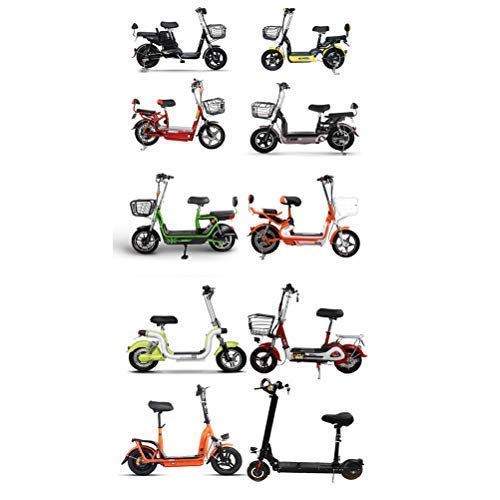Selle de vélo électrique, siège de vélo électrique pour Enfant siège de vélo pour Enfant à Montage Avant avec poignée Pliable