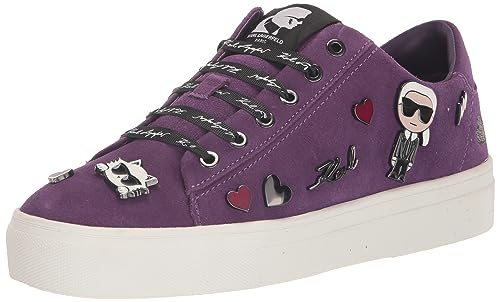 Image of Karl Lagerfeld Women's Cate Pins Lace Up Sneaker