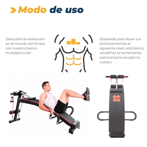 Aparatos De Gimnasio, Sports banco ejercicio Marca Yim Sports (3)