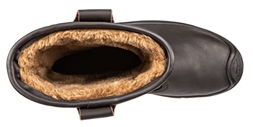 ALBATROS RIGGER BOOTS Sicherheitsstiefel S3 - Größe 43 – warme Winter Lederstiefel gefüttert – hohe Damen und Herren Stiefel für Landwirtschaft, Wald, Stall & als Jagd Schuhe – Outdoor Schuhe warm