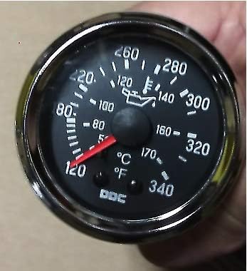 223520735 Detroit Diesel Oil Temperature Gauge Vdo