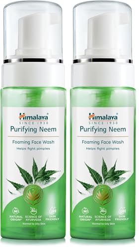 Image of Himalaya SINCE 1930 Himalaya Herbals Purifying Neem Foaming Face Wash, 150ml (Pack of 2)
