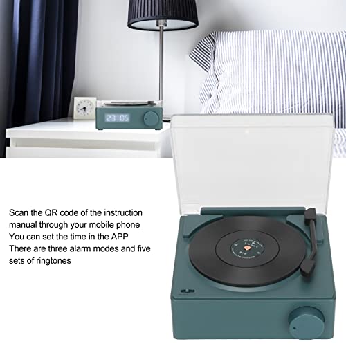 Hoopoocolor Haut Parleur Bluetooth Rétro Réveil, Haut Parleur Bluetooth sous La Forme d’un Tourne Disque Vinyle, Haut… - Les Beatles, Paul McCartney, John Lennon, RIngo Starr, George Harrison Hoopoocolor Haut Parleur Bluetooth Rétro Réveil, Haut Parleur Bluetooth sous La Forme d'un Tourne Disque Vinyle, Haut… – Image 7