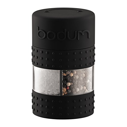 Bodum Bistro Salt and Pepper Grinder, Black