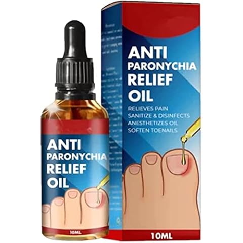 10ML German Toenailplus Anti Paronychia Relief Oil. Toenailplus Anti Paronychia Relief Oil. Paronychia Treatment Toe and Fingernail Repair for Damaged Discolored Thick Nails (1pc) Cover