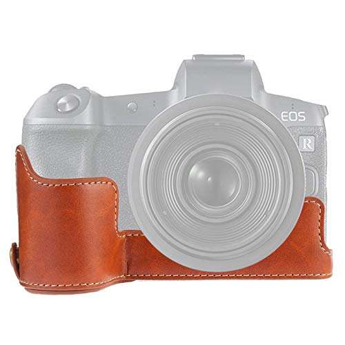 KMLPJP Canon EOS Rp1/4C`XbhPUU[Jn[tP[Xx[X p (Color : Brown)