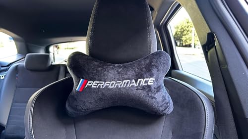 FS 2X Auto Nackenkissen – Ergonomische Nackenstütze für Kopfstütze – Verstellbares Kopfkissen – Komfort Auto Zubehör für Lange Fahrten – Universell passend – sportlich & hochwertig