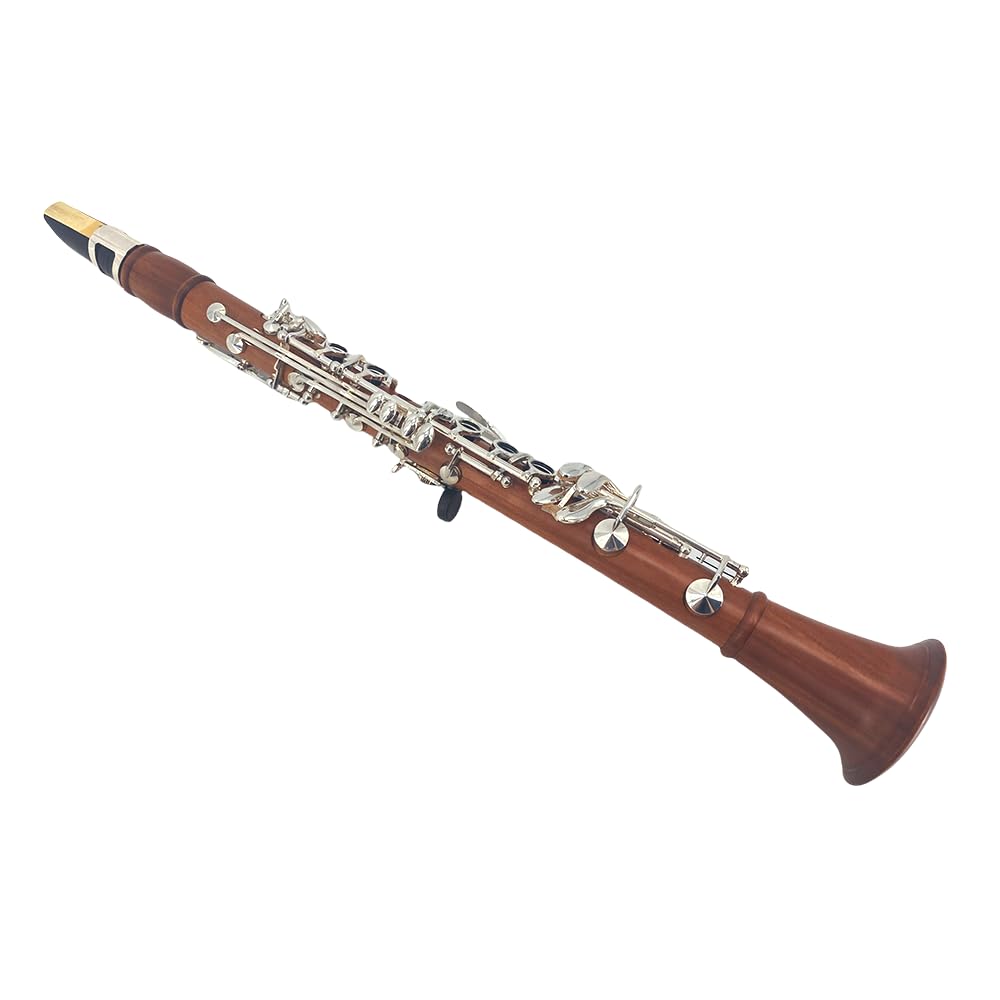 Clarinette en mi bémol professionnel en palissandre Clé en mi bémol Bon Son Étui 2 barillets (Clé Eb)