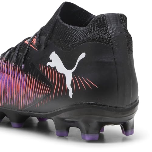 Puma Future 8 PRO FG/AG, Unisex Fussballschuh, Puma Black-Puma White-Glowing RED, – Ansicht 6