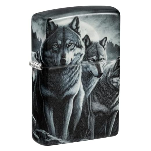 Zippo Lighter: Pack of Wolves - 540 Color 81567