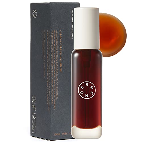 Serumkind Chaga Charging Drop - Nourishing And Hydrating Face Serum – Chaga Mushroom And Ginseng Extract – Deep Hydration For Extremely Dry Skin - Vegan, Cruelty Free, Unscented – 1.01 Fl.oz. #TOP22