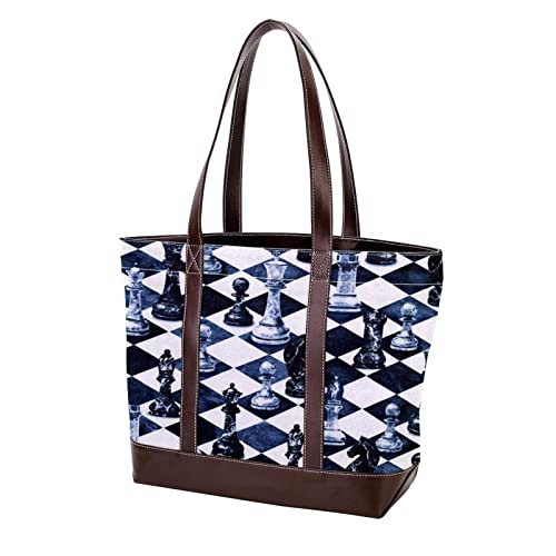 Sac à main femme TBOUOBT imprimé chat charmant ancien grand cabas épaule