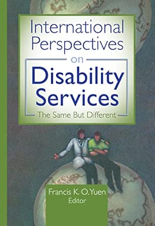 International Perspectives on Disability Services: The Same But Different book cover