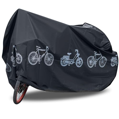 Copribici Impermeabile Antipolvere Protezione UV Modello bici Coprimoto 79x39 Resistente ai graffi Custodia universale per ARTICOLI SPORTIVI elettrici da strada di montagna.
