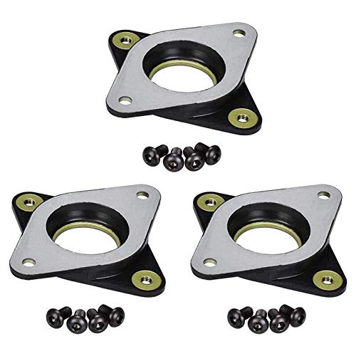 Lysee 3D Printer Parts & Accessories - with M3 Screw Cr-10 3D Printer(Pack of 3) with Y Axis Wire Retrain CR-10 Metal Solid Bed Mount Strain Relief Bracket - (Color: Silver Black)