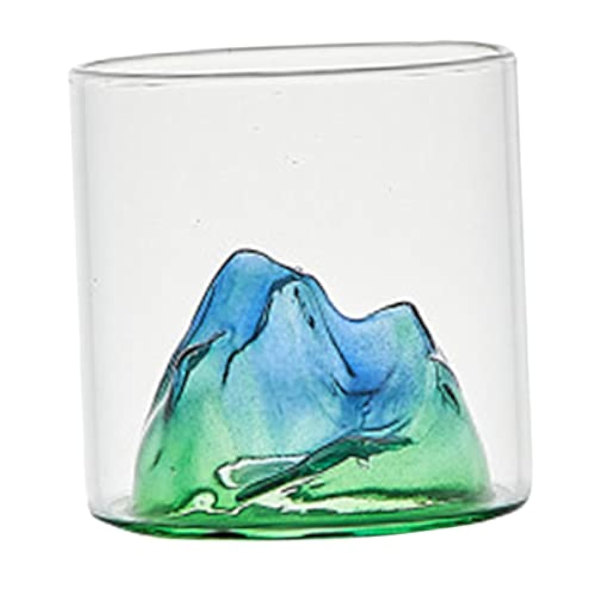 Creative Mountain Style Wine Glass Tea Cup for Entertaining