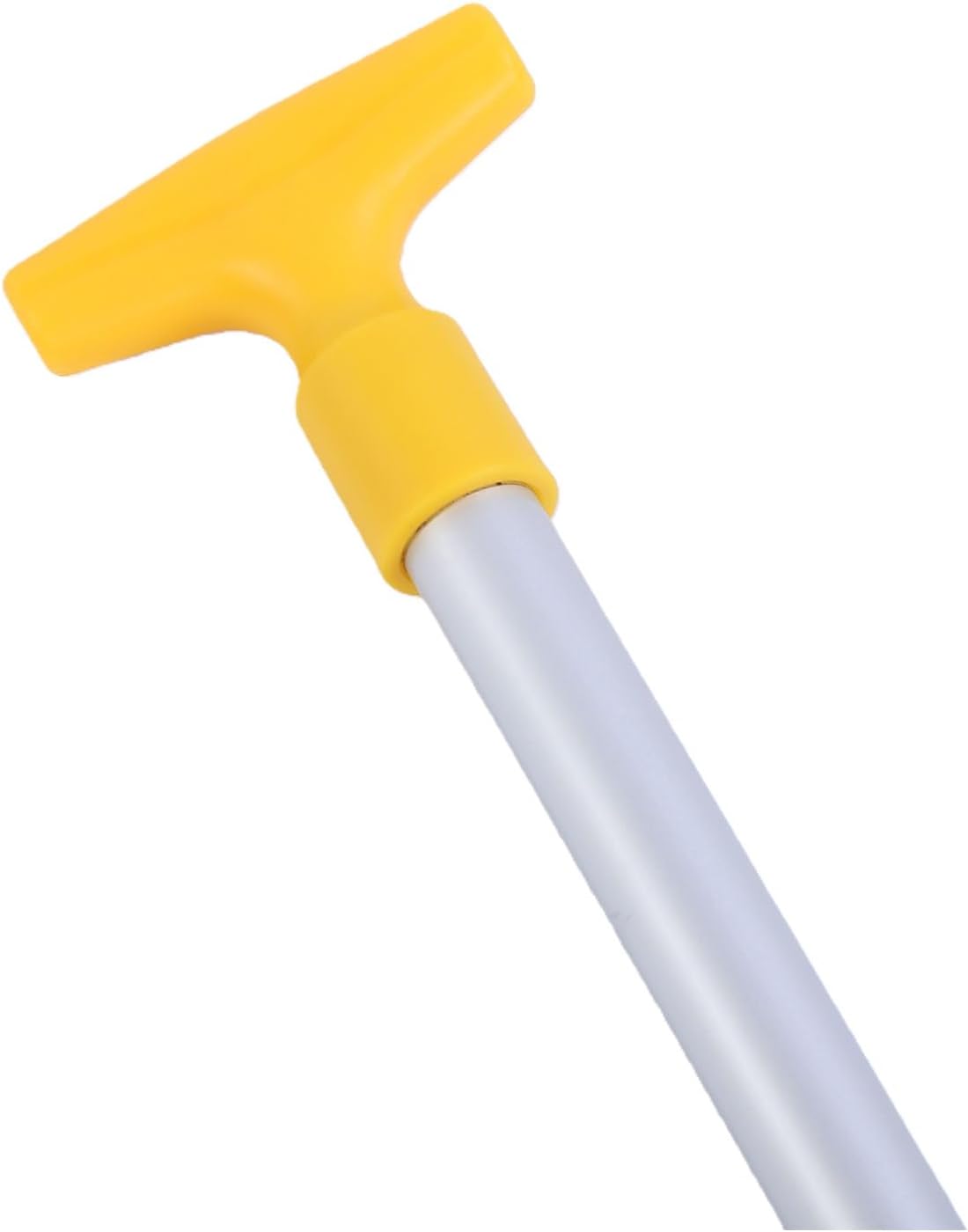 Drfeify Kids Kayak Paddle, 43.5 Inch Lightweight Aluminum Alloy Telescoping Paddle with Drainage Hole and Ergonomic Handle, for Canoeing Boating in Pool Shallow Water