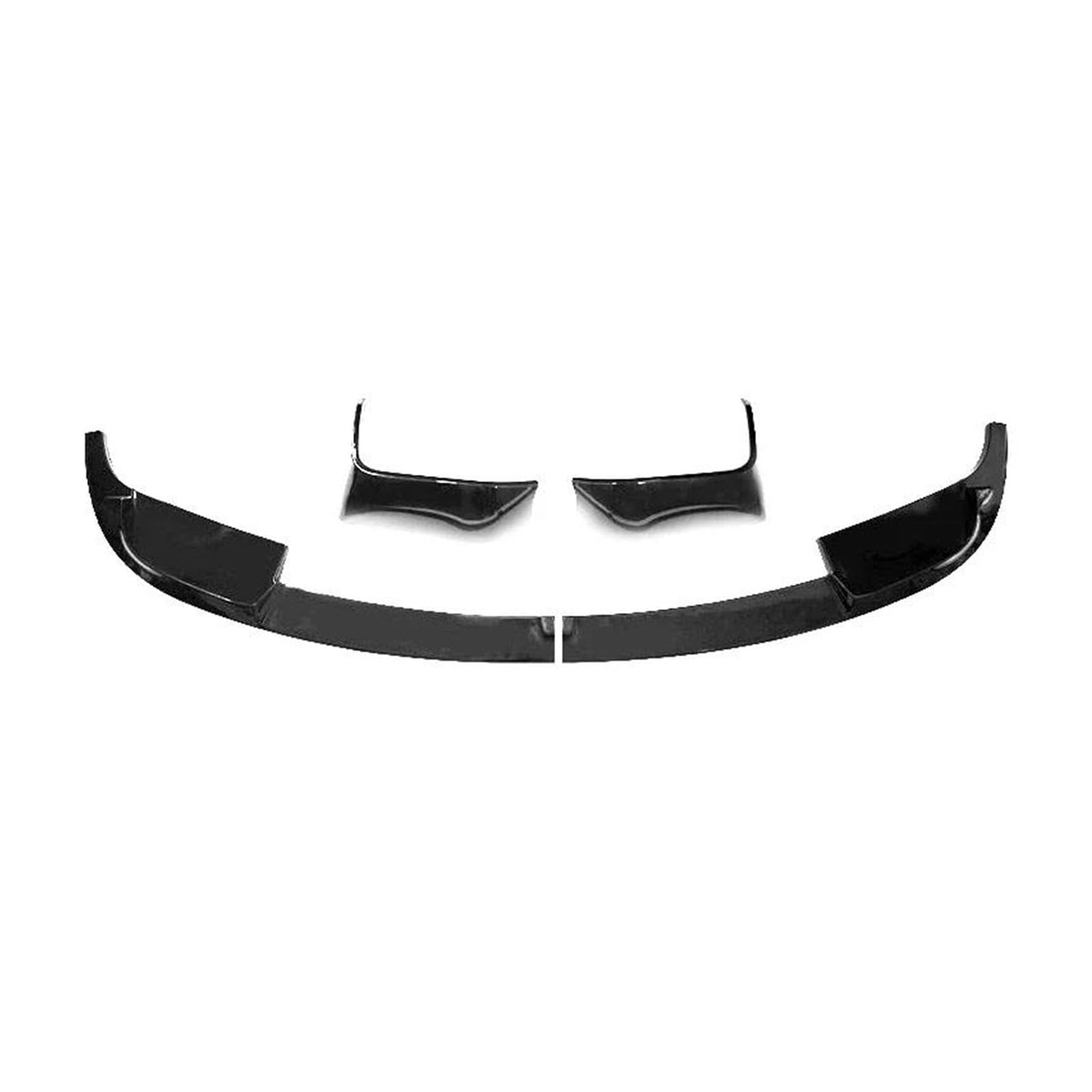 Body Kit 4 Pezzi In ABS Spoiler/Lip Anteriore Per Paraurti Auto – Stile M3/M4 – Per Serie 3 F30 2012-2018 Spoiler frontali per auto