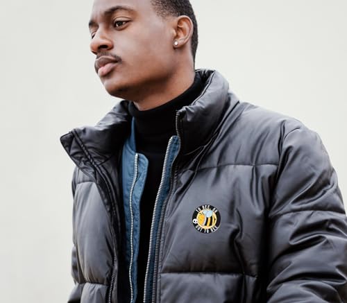 6PCS Cute Bee Enamel Pins Bulk, Cartoon Cute Funny Bee Pins with Puns, Let It Bee Backpack Hat Pin Set, Decorative Crooches Button for Jeans, Jackets, Bags, Dress, Shoes4