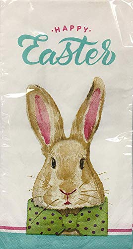 Northeast Home 2-ply Guest Towels Buffet Hostess Paper Napkins, 20-Count, Easter Spring