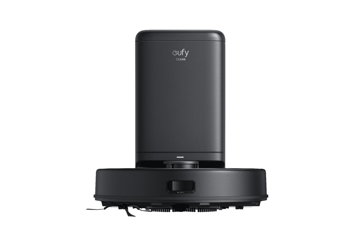 eufy X8 Pro Robot Vacuum Self-Empty Station, Twin-Turbine 2X