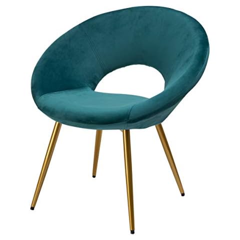 Baroni Home Sillón de Terciopelo Cover